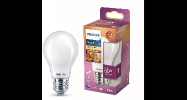 Philips LED Lamp Mat - 60 W - E27 - Dimbaar warmwit licht