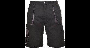 Portwest Portwest Texo Contrast Korte Broek TX14 - Zwart - L