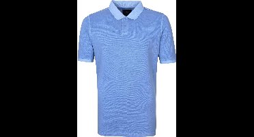 Suitable Respect Pete Polo Mid Blue - Maat XXL - Heren - Polo shirt Heren met Korte mouw