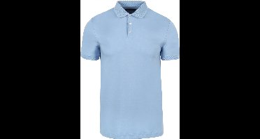 Suitable Liquid Poloshirt Lichtblauw - Maat M - Heren - Polo shirt Heren met Korte mouw