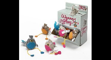 Ebi - Speelgoed Voor Dieren - Kat - Wanna Play Vogel Catnip & Rattle 8x7cm - 1st