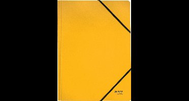 Leitz Recycle Map met Elastiek A4 - 100% Gerecycled Post-consumer Karton - Geel