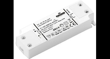 Dehner Elektronik SE 20-12VF (12VDC) LED-transformator, LED-driver Constante spanning 20 W 1.67 A 12 V/DC Geschikt voor