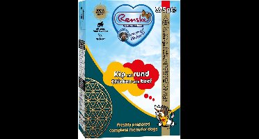 Renske Vers - Tetrapack 375 g - Hondenvoer - Kip&Rund