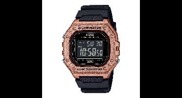 Casio Casio Collection W-218HM-5BVEF Horloge - Kunststof - Zwart - Ø 38 mm
