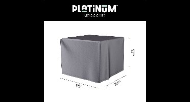 Platinum AeroCover - Loungetafelhoes - 105x105xH50cm - Ademend - Waterproof - Hoge kleurechtheid
