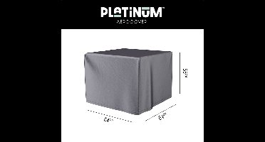Platinum AeroCover - Loungetafelhoes - 64x64xH65cm - Ademend - Waterproof - Hoge kleurechtheid