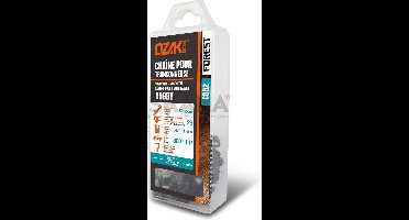 OZAKI halfhaakse kettingzaagketting .300" (7,62 mm) .043 (1,1 mm) mini. 28 aandrijfschakels voor minizaag op accu.