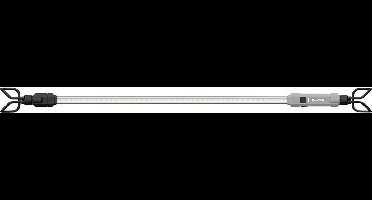 Kunzer PL-2000 Motorkaplamp LED werkt op Li-ion oplaadbare batterij of batterijgevoed 2000 lm