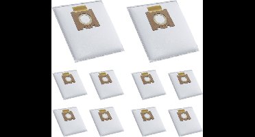 Stofzuigerzak voor Hoover Teliox Extra [Set 10] Vervangende stofzakken H81 / H81 Pure Epa compatibel met Hoover TX stofzuiger