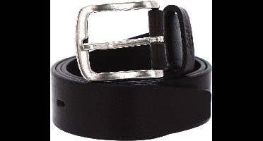 JOOP! Leren Riem Jeans Belt 4,0 CM W95 D`Brown-Silver Donkerbruin