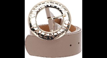 VALENTINO Riem Hampton Pin Buckle Belt W95 Beig / Oro Beige