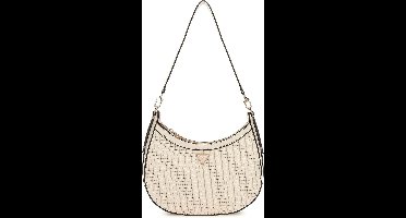 GUESS Schoudertas Murielle Hobo Bag Bone Beige