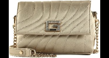 GUESS Schoudertas Janek Mini Flap Crossbody Taupe Beige