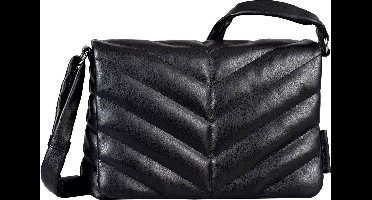 TOM TAILOR Schoudertas Cate Flap Bag Black Zwart