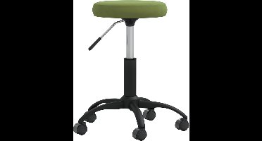 vidaXL - Massagekruk - fluweel - lichtgroen