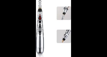 Massage pen - Acupunctuur zonder naalden - Verbeteren van huidconditie - Vibratie - Massage - Spiermassage - Meridiaan energie - Ontspanning - Massage - Gelaat en lichaam - Instelbare intensiteit niveaus - Elektrisch -