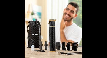 Professionele oplaadbare tondeuse met accessoires Triher InnovaGoods