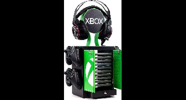 Numskull - Xbox Geïnspireerde Gaming Locker voor 4 Controllers - 10 Games - 1 Headset