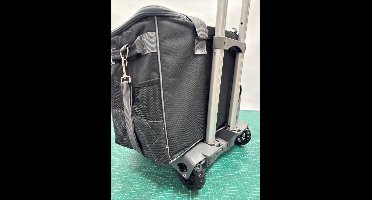 Naaimachine Trolley Zwart voor Middelgrote machines