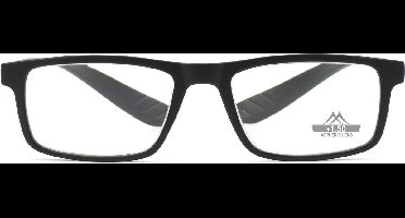 Montana MNR3 leesbril nekhanger Zwart +1.00 - Rechthoekig - Lange poten