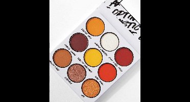 BH Cosmetics 9 Color Oogschaduw Palette - Optimistic AF