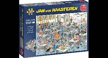 Jan van Haasteren - De Kattenshow - 2000 stukjes puzzel - Legpuzzel