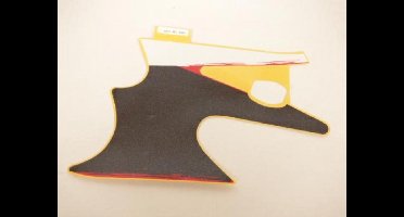 originele sticker voor motor honda 125 nsr na 1997 83675-kbs-w00za nieuw