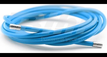 kabel of mantel alhonga voor auto 35399 / blauw Ø5mm x 2m nieuw