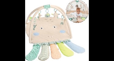 ApexArte® Baby Speelkleed Met Boog - Babyspeelgoed 0 Jaar - Kinderspeelgoed 1 Jaar - Speelmat - Babygym met Ligkussen