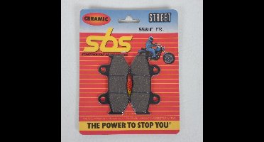Plaquette de frein SBS pour Scooter Honda 250 CH Spacy 1985 à 1986 AV / 558HF FR Neuf