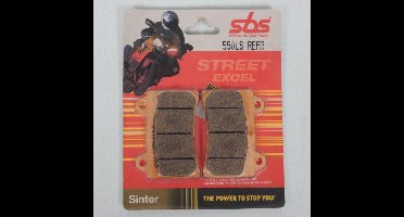 Plaquette de frein SBS pour Moto Yamaha 750 FZ Genesis 1989 à 1992 AR / 590LS REAR Neuf
