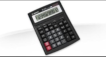 Canon WS-1210T calculator Desktop Rekenmachine met display Zwart
