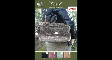Kit bags with Cuddly wool, Kit Carol Light Grey