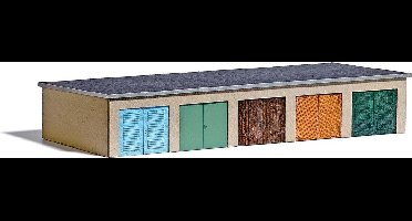 Busch - Garagenkomplex H0 (2/19) * (Bu1648)