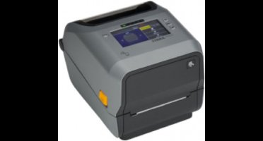 Zebra ZD621d, 8 dots/mm (203 dpi), RTC, USB, USB Host, RS232, BT (BLE), Ethernet, grijs