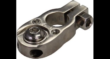 AIV Accupoolklem 2x10 + M8-schroef (-)