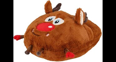 Apollo - Grote Voetenwarmer - Giant Home Slipper - Rendier - One size