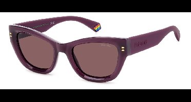 Polaroid Zonnebril PLD 6237/S/X Volwassenen Rood Polariserend GRS (global recycled standerd) certificated