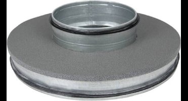 Econox Thermoduct geïsoleerde deksel met vlakke tuit diameter 315 mm - 160 mm