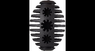 Hs Rubber Gladiator Rugby M Zwart 10cm