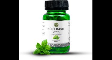 Vanan Holy Basil Tulsi Supplement – 300mg Capsules – Ayurvedisch, Natuurlijk, Vegan & Kruiden Voedingssupplement