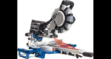 Scheppach Afkort-trekverstekzaag HM254SPX - 2200W | 255mm | Laser, LED en draaitafel | 2 zaagbladen