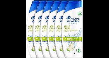 Head & Shoulders Apple Fresh Anti-Roos Shampoo - 6 x 250ml