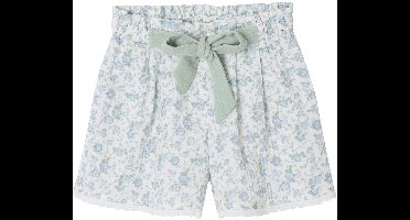 Vertbaudet Meisjesshort van katoengaas
