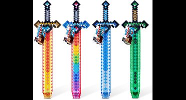 XSHOT Role Play Pixel Zwaard - 4 stuks ZURU