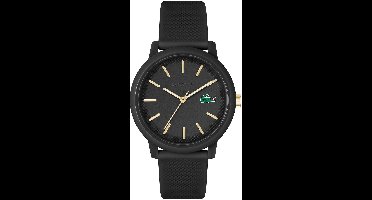 Lacoste LC2011233 Lacoste.12.12 Kunststof Zwart 42mm