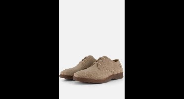 Bugatti Lewis Veterschoenen beige Suede - Maat 45