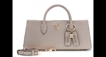 GUESS handtas schoudertas Noelle II Girlfriend Satchel Taupe