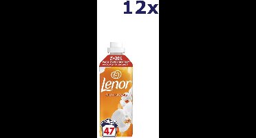 12x Lenor Wasverzachter - 47sc987ml - perfume therapy - gold orchid & vanilla